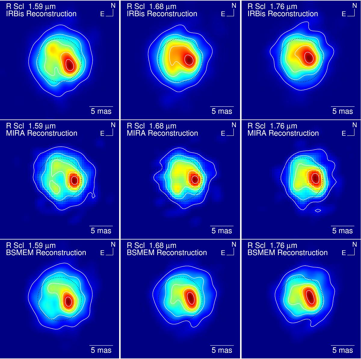 Aperture synthesis imaging of the carbon AGB star R Sculptoris