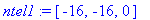 ntel1 := vector([-16, -16, 0])