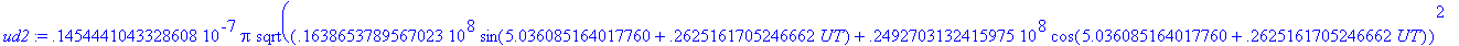 ud2 := .1454441043328608e-7*Pi*sqrt((16386537.89567...