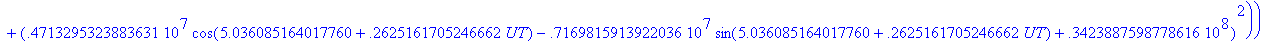 I2 := .7272205216643038e-8*BesselJ(1,.1454441043328...