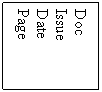 Text Box: Doc
Issue
Date
Page

