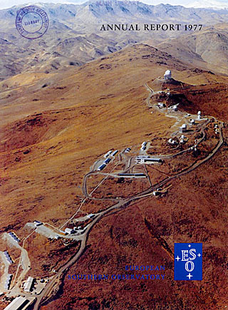 ESO Annual Report 1977