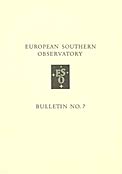 Bulletin 07 - European Southern Observatory (SOLD OUT)
