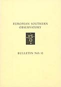 Bulletin 10 - European Southern Observatory (SOLD OUT)