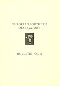 Bulletin 12 - European Southern Observatory (SOLD OUT)