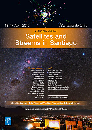Poster: An ESO Chile Workshop: Satellites and Streams in Santiago