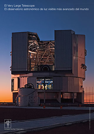 El Very Large Telescope: VLT handout (Español)