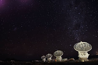 ALMA against the stars