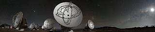 ALMA's World at Night (full panorama)