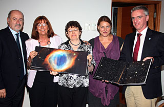 The launch of the Voices from the Universe book