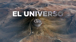 Screenshot from the HISTORY Channel’s series of short stories featuring ESO telescopes