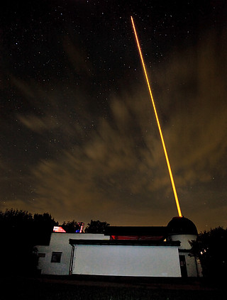 ESO's New Compact Laser Guide Star Unit Tested