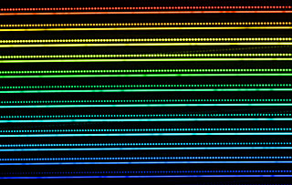 Laserfrequenzkamm in Aktion