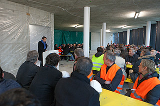 Richtfest markiert den erfolgreichen Verlauf der Bauarbeiten am neuen Erweiterungsbau des ESO-Hauptsitzes