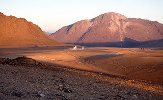 Sunset at Chajnantor