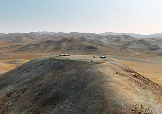 The E-ELT grows on Cerro Armazones (I)