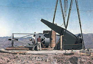 Assembling the ESO 1-metre telescope