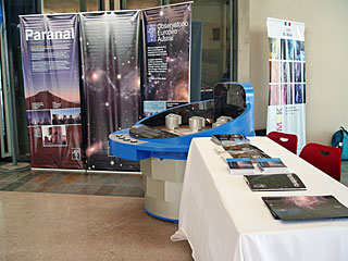 ESO stand at the Italian School in Santiago