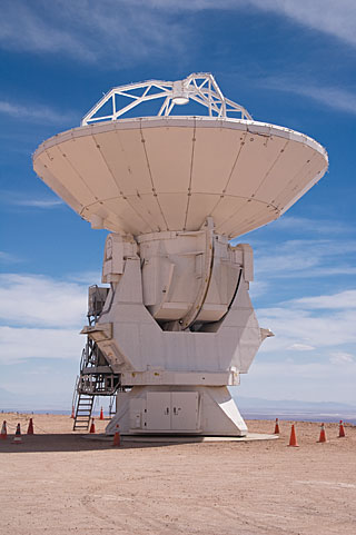ALMA antenna at OSF