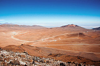 APEX Image Calendar, September 2010 — Chajnantor from above