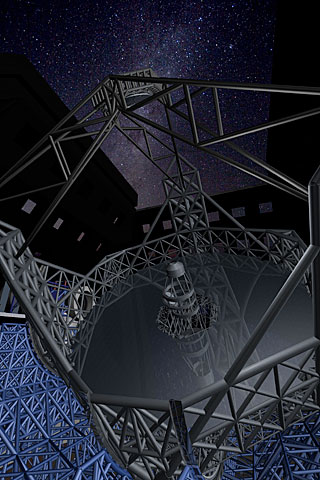 E-ELT in Close-up View