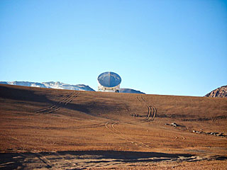 APEX Image Calendar, May 2010 — APEX antenna at 5,104 m