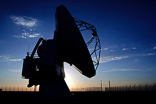 APEX antenna at Chajnantor