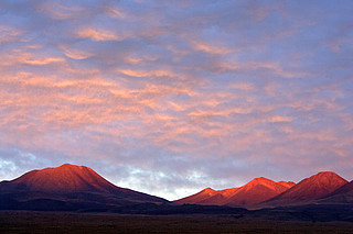 Red sky at night