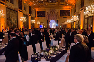 Just before the dinner at the ESO 50th Anniversary Gala Event