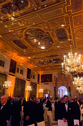 The ceiling of the Kaisersaal
