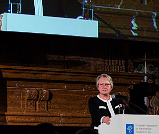 Annette Schavan at the ESO 50th Anniversary Gala Event