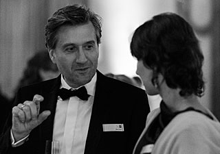 Mark Casali and Joana Correia at the ESO 50th Anniversary Gala Event