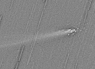 Break-up of Comet Linear