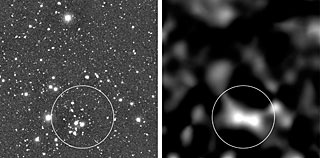 Cosmic Shear in Sky Field with Galaxy Cluster