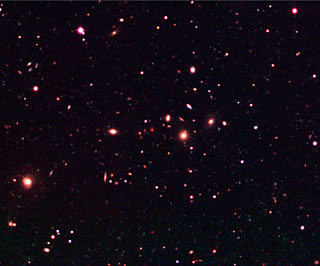 Galaxy Cluster in the Capodimonte Deep Field
