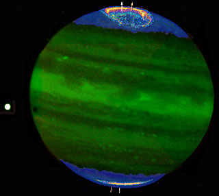 Jupiter's Auroral Ring and Polar Haze