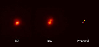 Separation of a Very Close Double Star