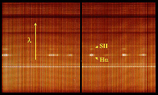 VIMOS Integrated Field-Spectrum of Antennae Galaxies (Detail)
