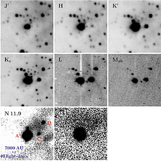 Near- and Mid-Infrared Images of NGC 3603 IRS 9 
