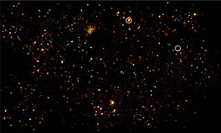First image from the XMM-LSS Wide-Field X-Ray Survey