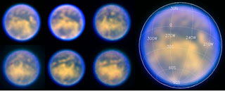 Six Nightly Views of Titan's Surface