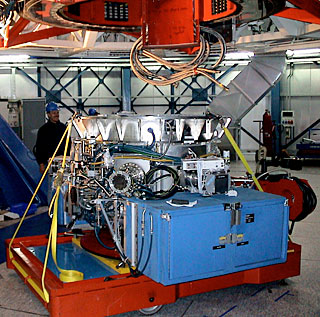 VISIR under the Cassegrain Focus of the VLT/Melipal Telescope 
