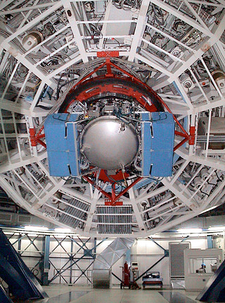 VISIR mounted behind the 8.2m-Mirror of Melipal