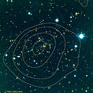 Massive Cluster of Galaxies RXCJ1206.2-0848