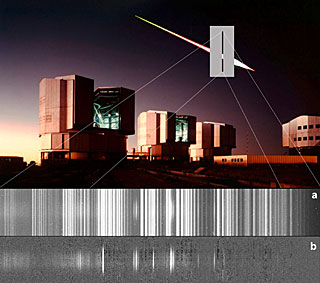 Spectrum of a Meteor (FORS1/VLT) 