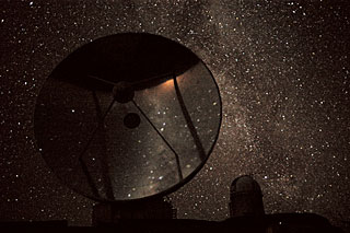 The Milky Way above La Silla