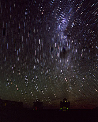 Auxiliary Telescopes observing