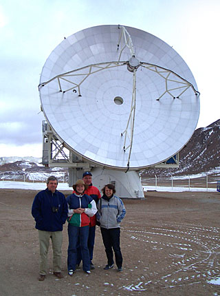 Dutch Minister Maria van der Hoeven at Chajnantor - I 
