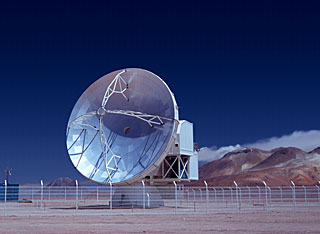 APEX telescope Sees First Light at Chajnantor