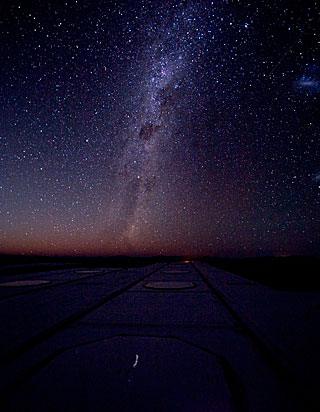 Sky above Paranal